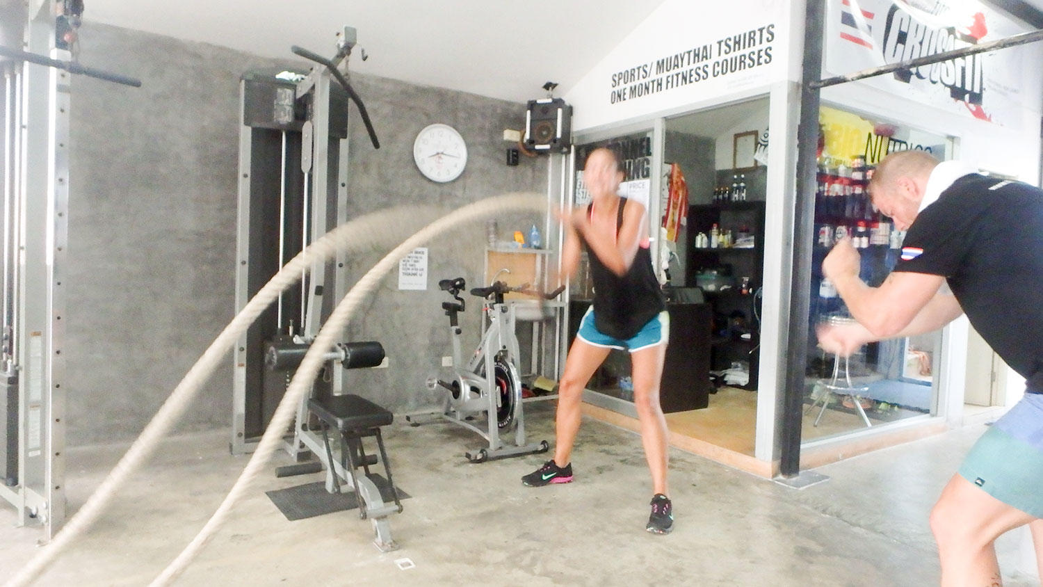 Meghan on the ropes 1