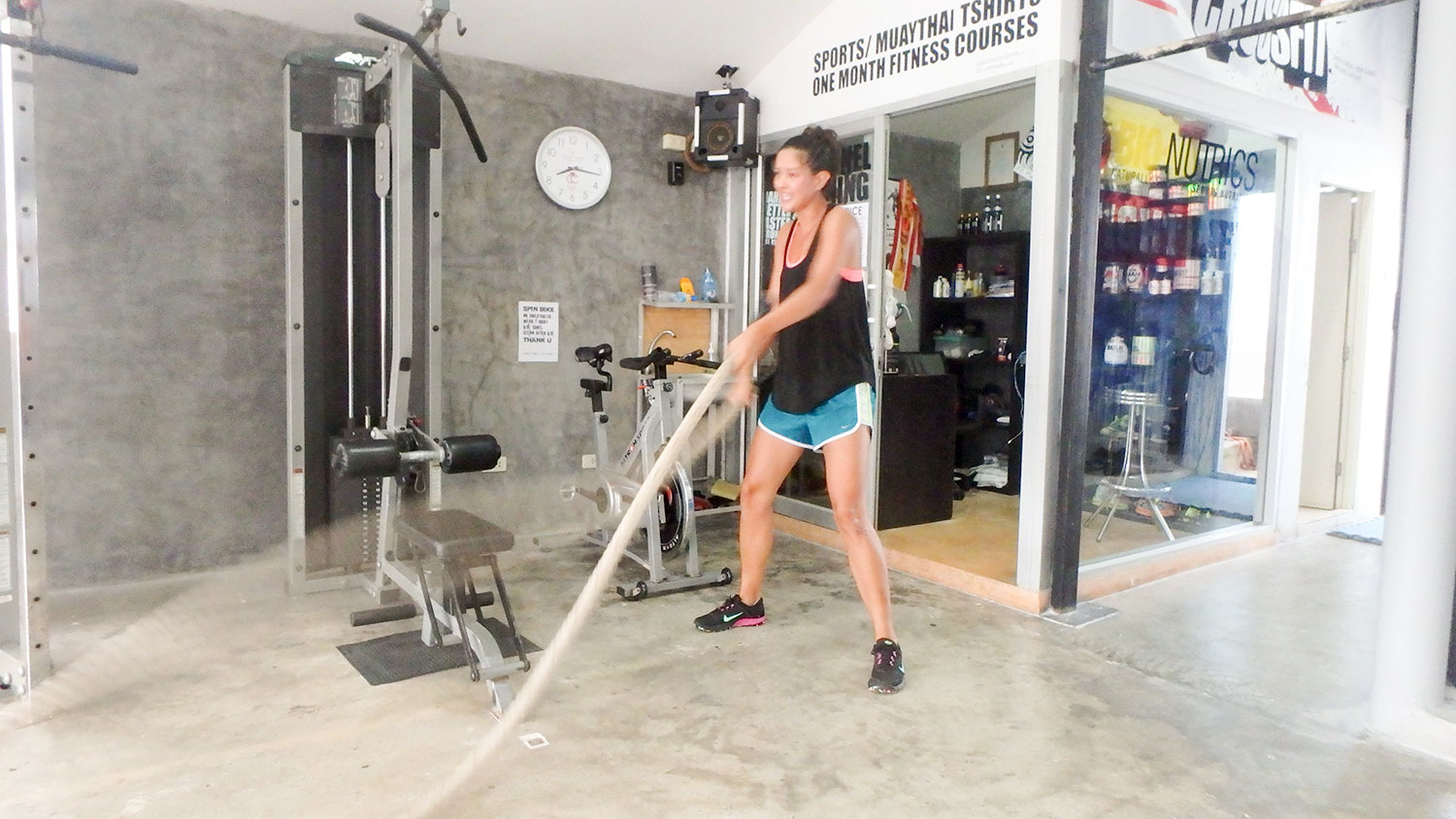 Meghan on the ropes 3