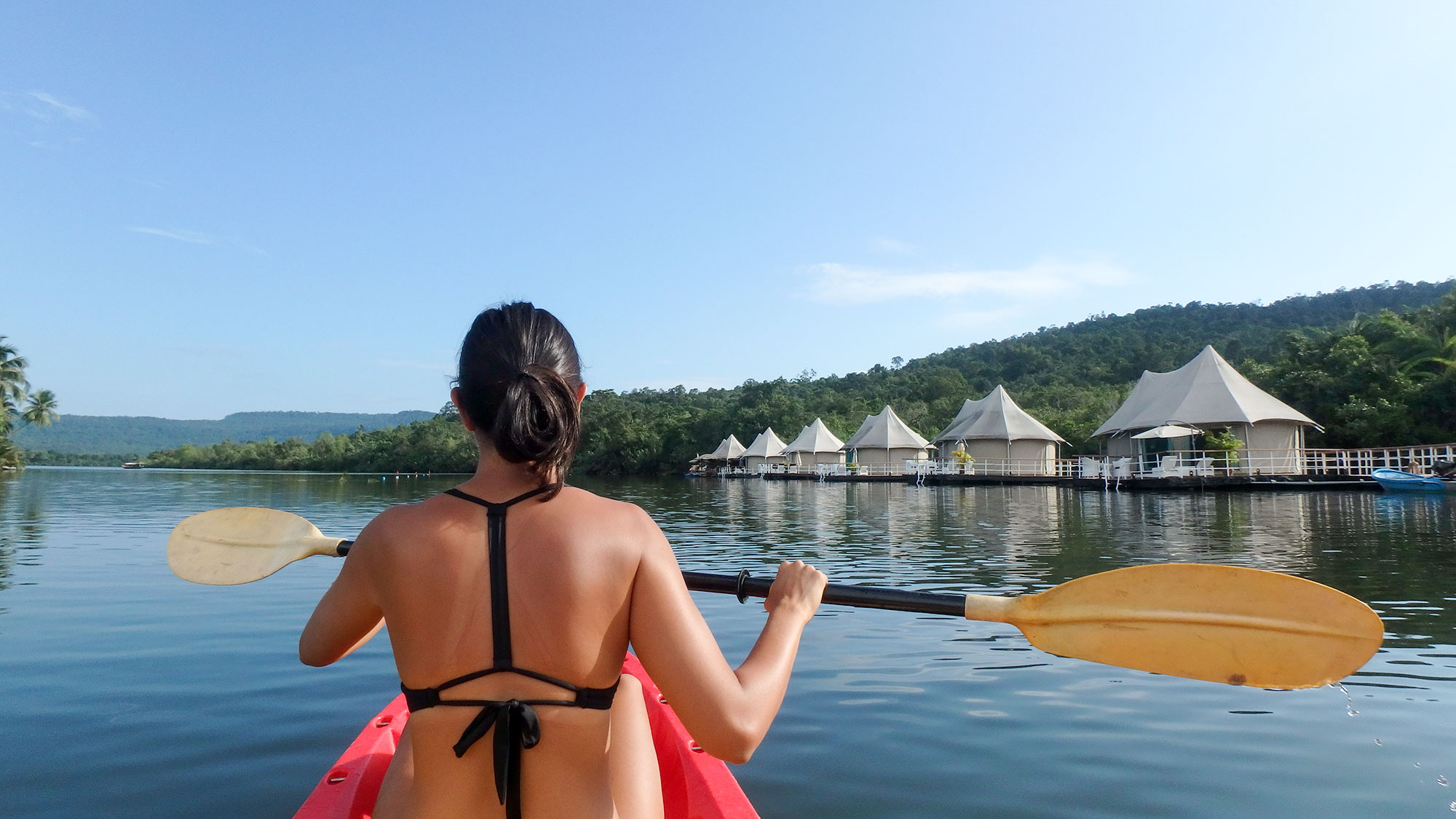 morning padding at 4 Rivers