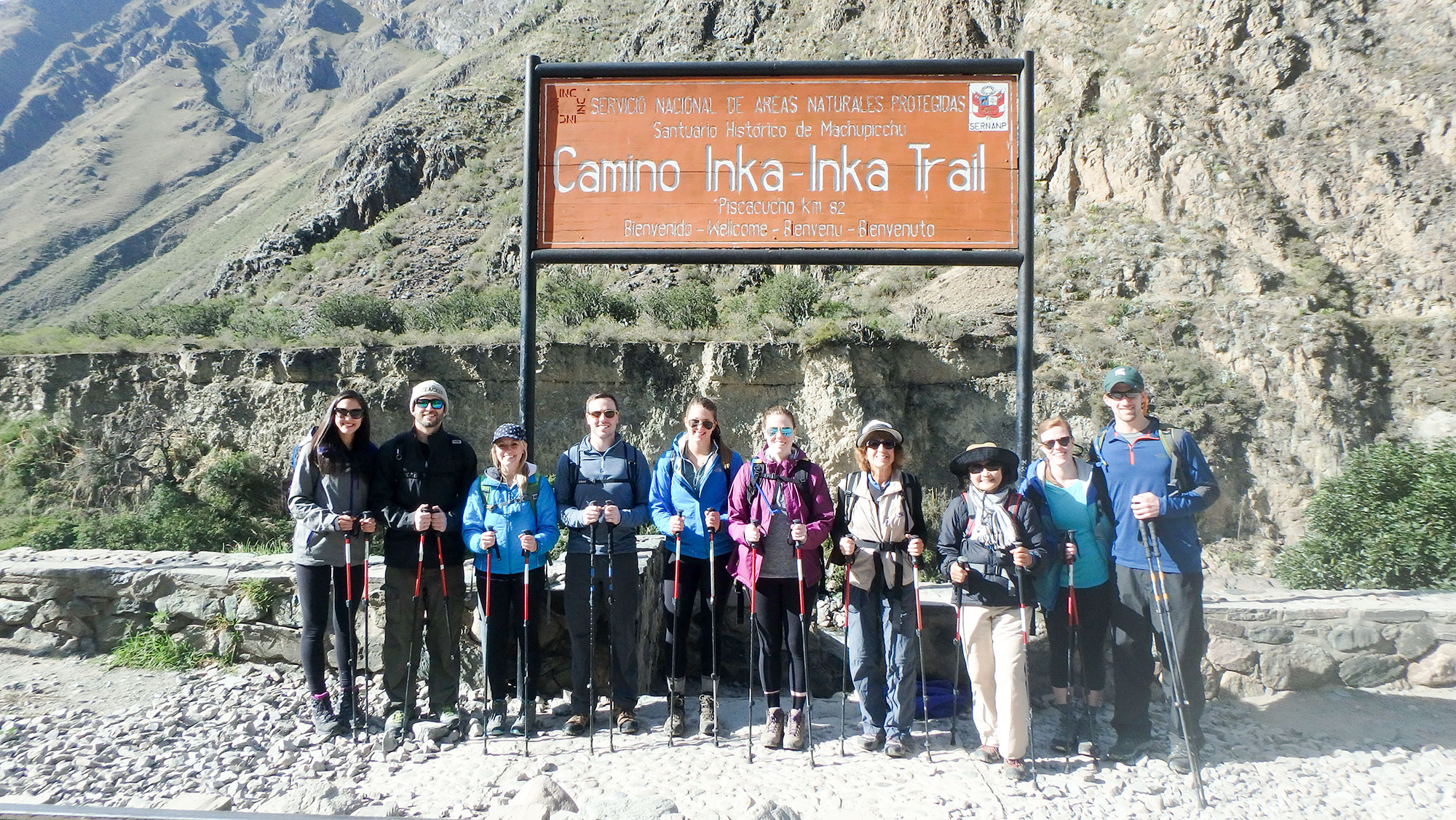 start of the Inca Trail